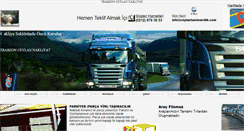 Desktop Screenshot of ceylantasimacilik.com